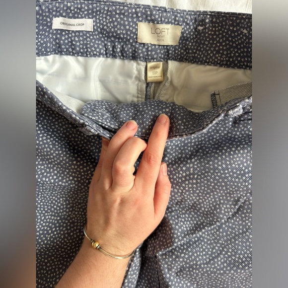 BLUE DOT LOFT CROPPED CHINOS - Picture 3 of 3